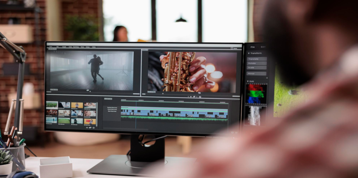 Edición de video profesional en software de postproducción