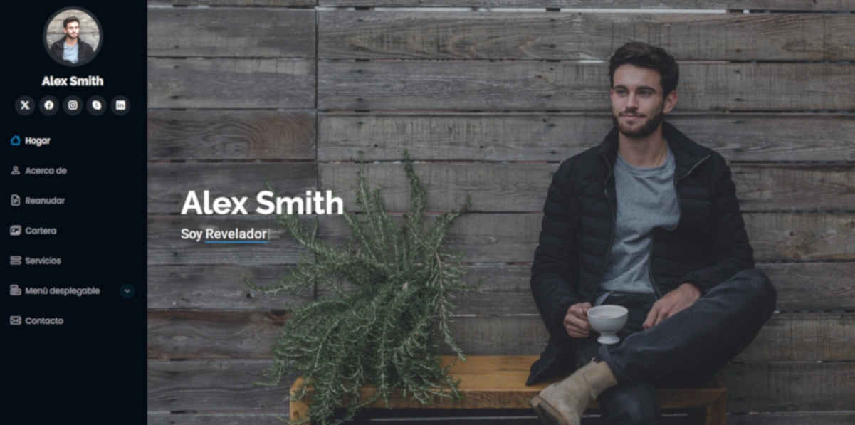 Portafolio web profesional para freelancers y creativos